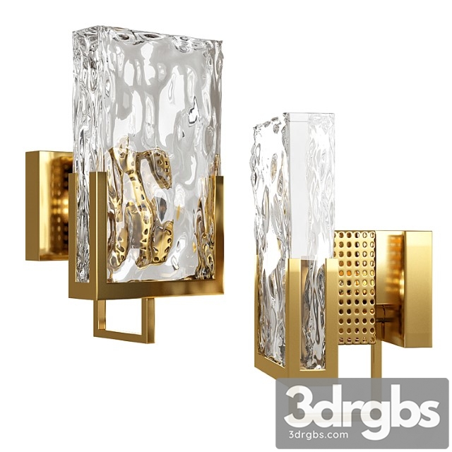 Stunning luxury 2020 designer wall lamp 3dsmax Download - thumbnail 1