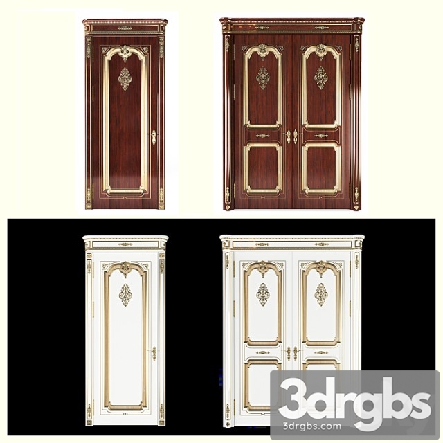 Classic Interior Doors 3dsmax Download