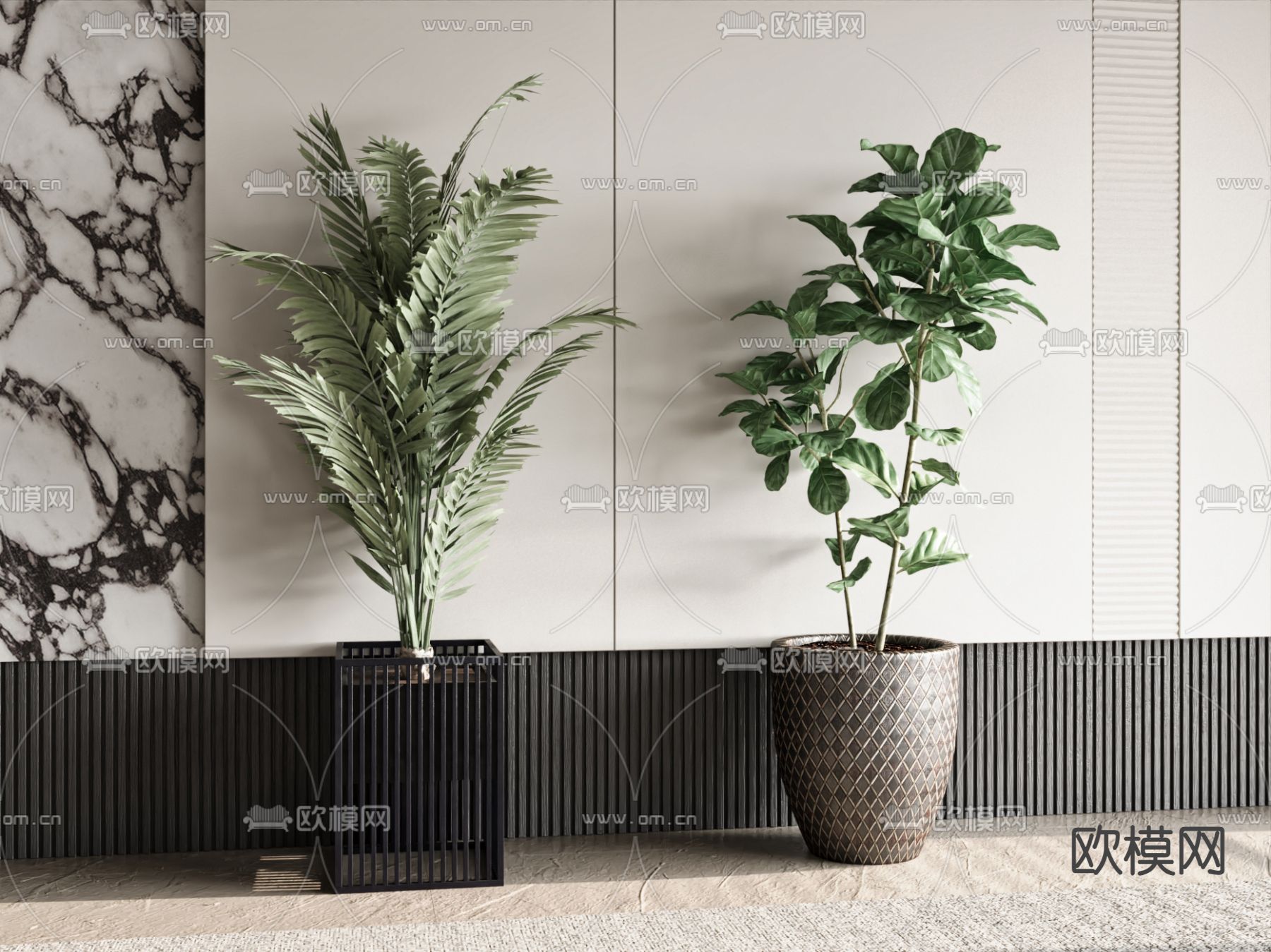 Plant – CORONA – 3D MODEL – 490 - thumbnail 1