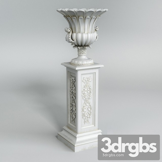 Classic Vase 3D 3dsmax Download - thumbnail 1