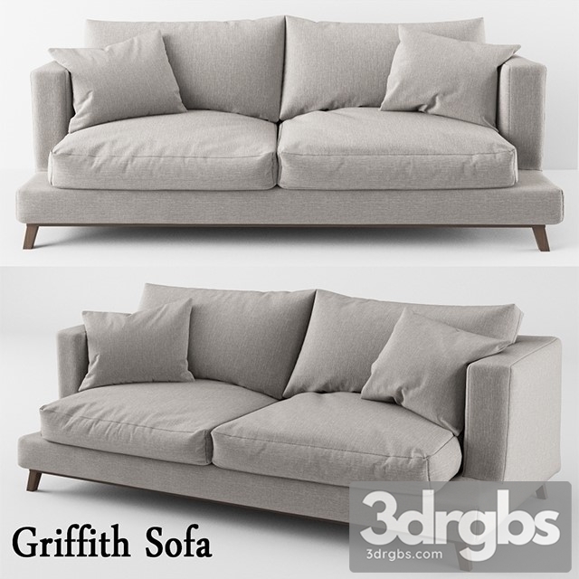 Griffith Sofa 3dsmax Download - thumbnail 1