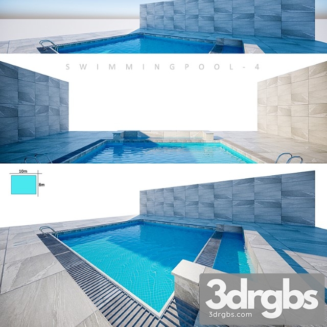 Swimming Pool 4 3dsmax Download - thumbnail 1