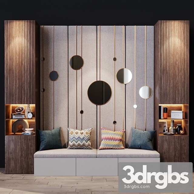 Furniture composition 6 2 3dsmax Download - thumbnail 1