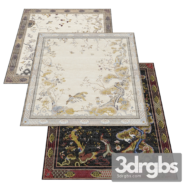 Tapis Rouge Chinoiserie 2 3dsmax Download - thumbnail 1