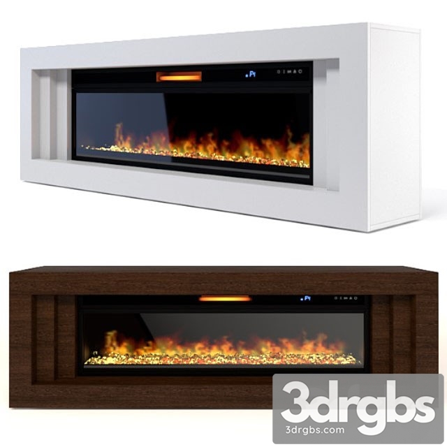 Royal flame vision 60 led fireplace 3dsmax Download