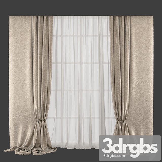 Curtain 523 3dsmax Download - thumbnail 1