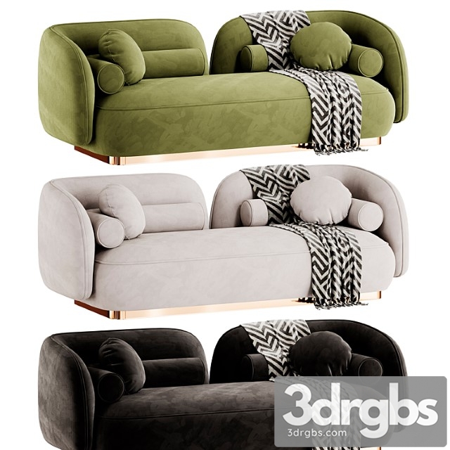 Nordic Sofa By Leader 3 3dsmax Download - thumbnail 1