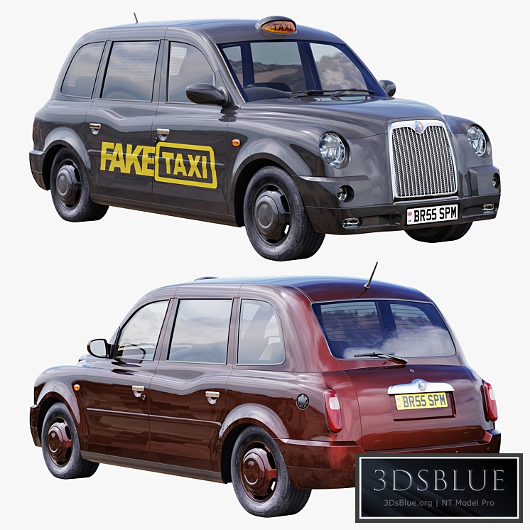 London taxi hackney carriage TX4 3DS Max - thumbnail 3