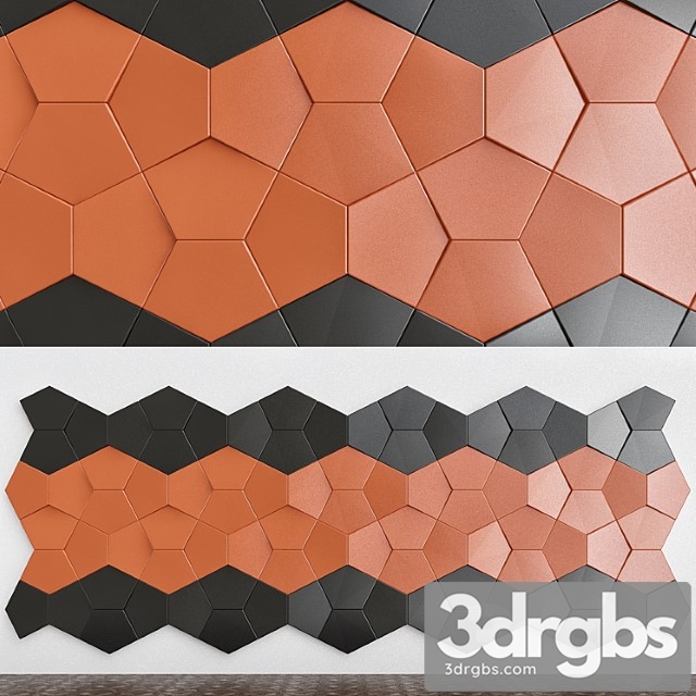 Plaster 3d panels alivio nexus series 3dsmax Download - thumbnail 1