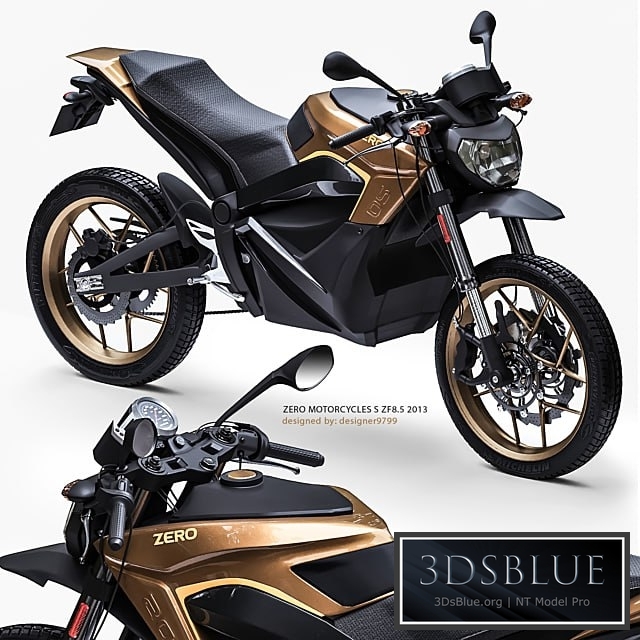 ZERO MOTORCYCLES S ZF8.5 3DS Max - thumbnail 3