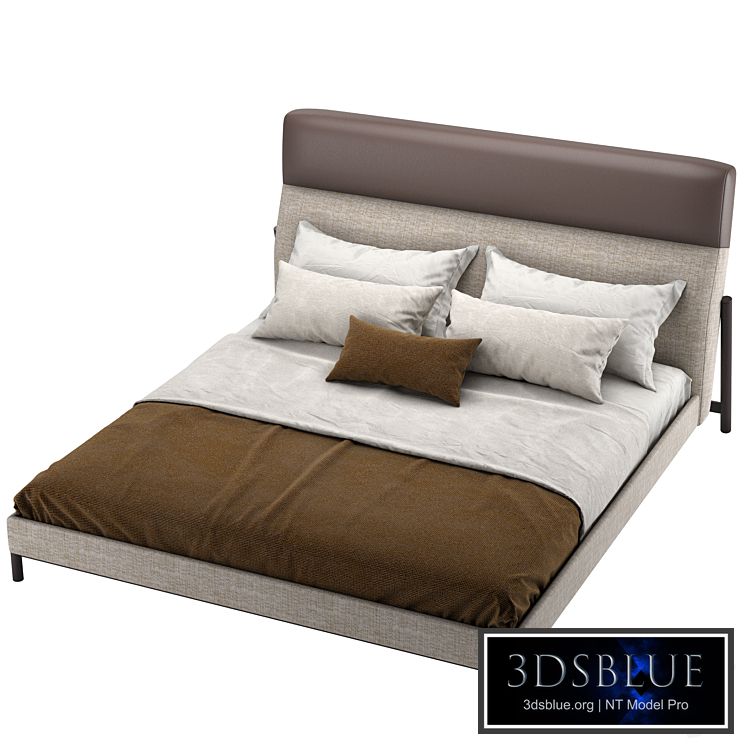 Bed SLAB by DOMKAPA 3DS Max - thumbnail 3