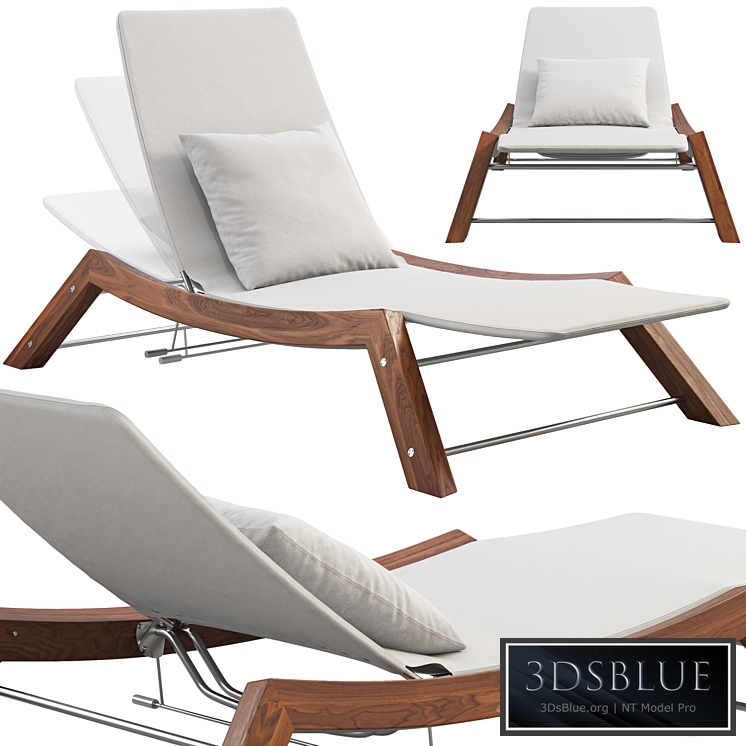 Beltempo Windmaster Chaise Lounge (3 options) 3DS Max - thumbnail 3