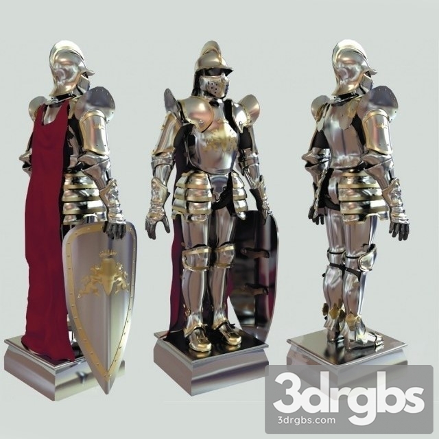 Armor Knight 3dsmax Download - thumbnail 1