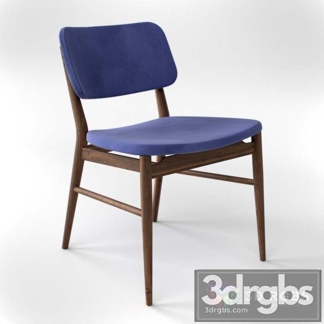 Nissa Dining Chair by Porada 3dsmax Download - thumbnail 1