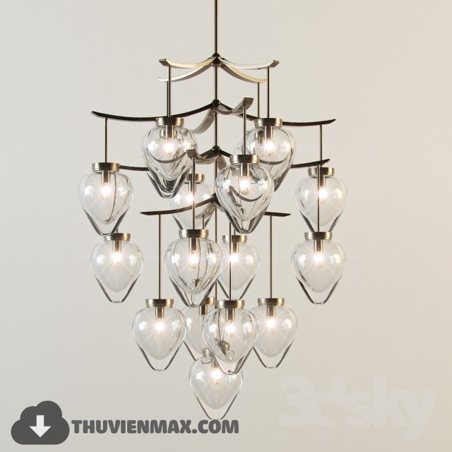 Chandelier 3DS Max - thumbnail 3