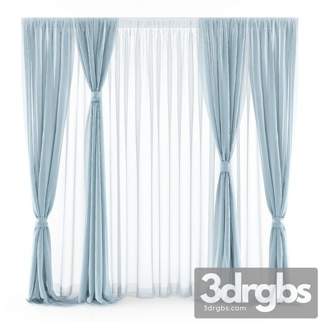 Fabric Curtain 2 3dsmax Download - thumbnail 1