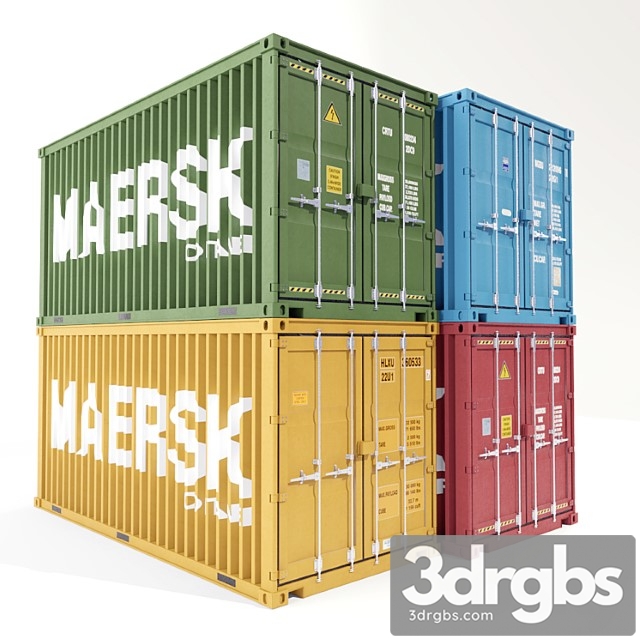 Container 3dsmax Download - thumbnail 1