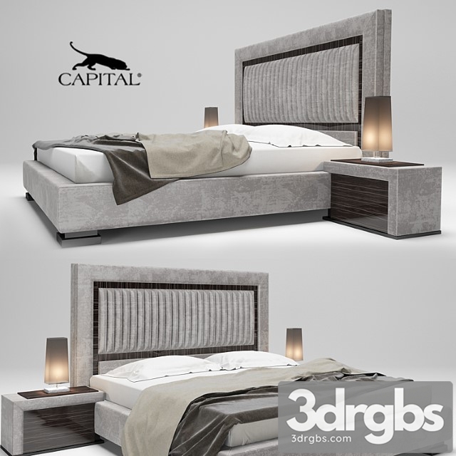 Bed Capital Collection Class 3dsmax Download - thumbnail 1