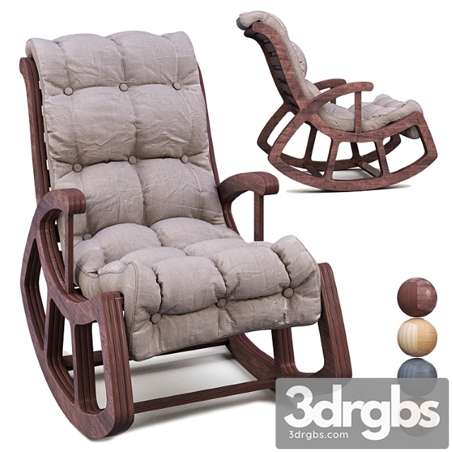 165 Chair of Kachaka Viking 1 3dsmax Download - thumbnail 1