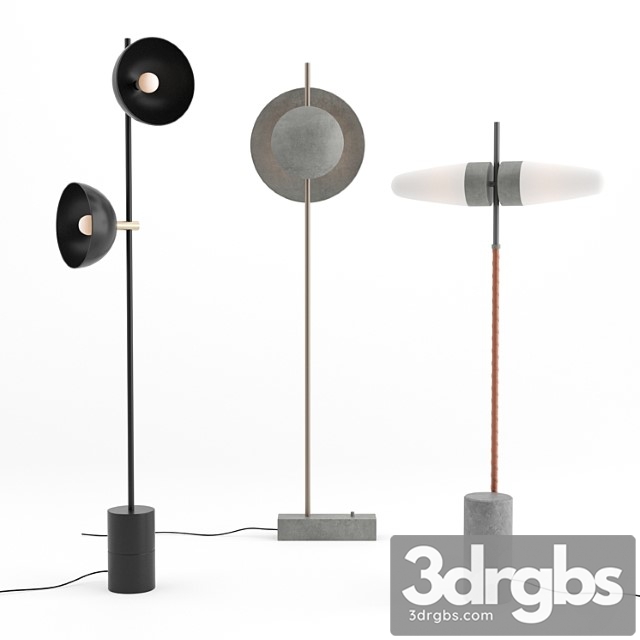 Floor Lamp Collection 2 3dsmax Download