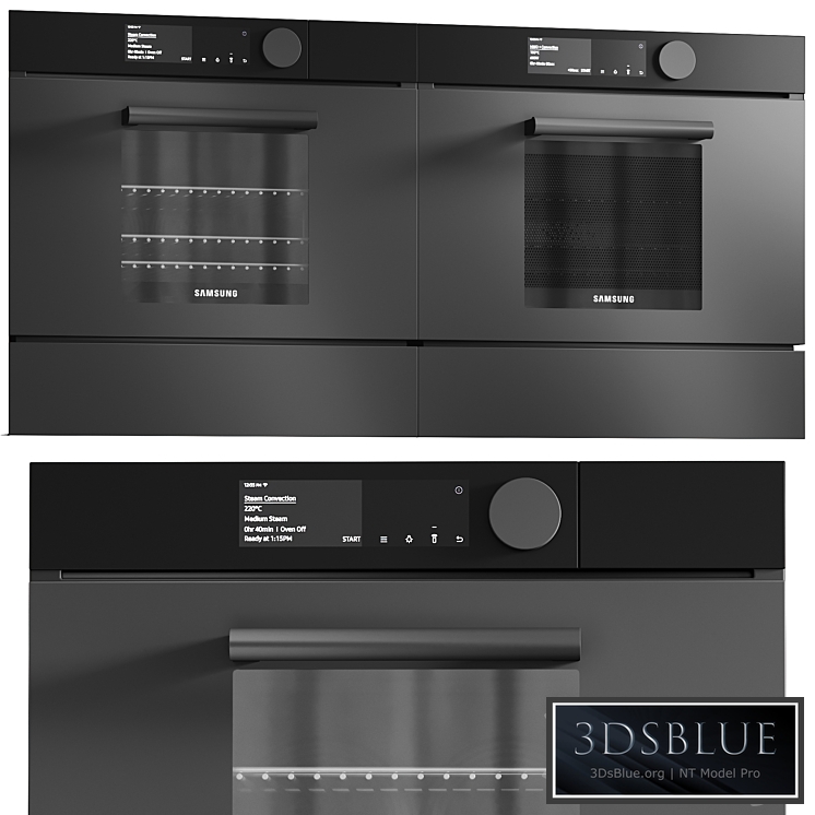 102 SAMSUNG Infinite Range Oven and Microwave 3DS Max - thumbnail 3