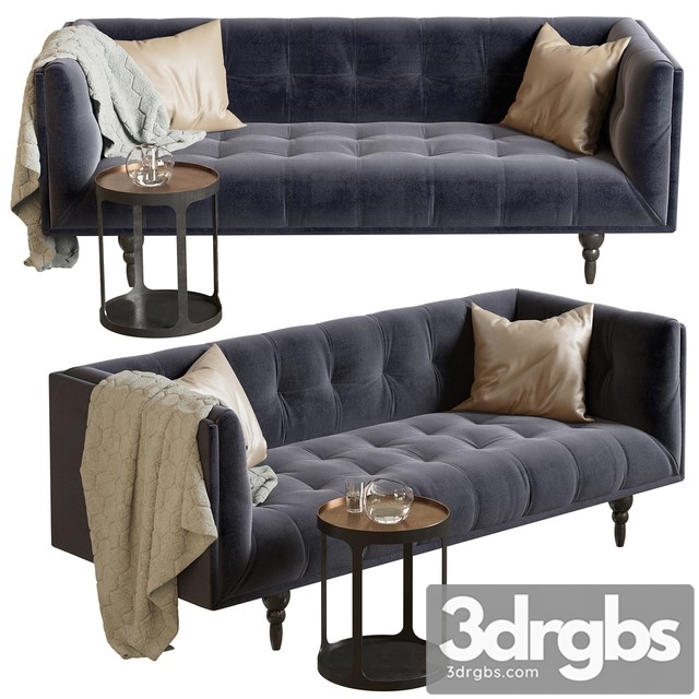 Connor 3 Seater Sofa 3dsmax Download - thumbnail 1