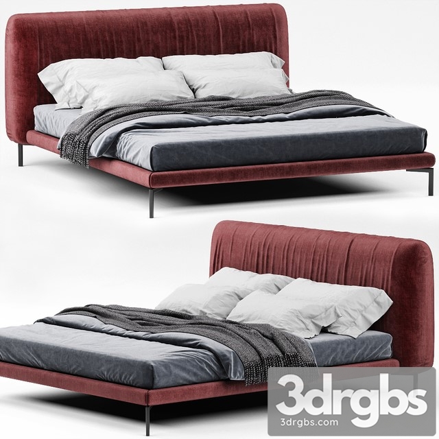 MY Home Collection MOON Bed 3dsmax Download - thumbnail 1