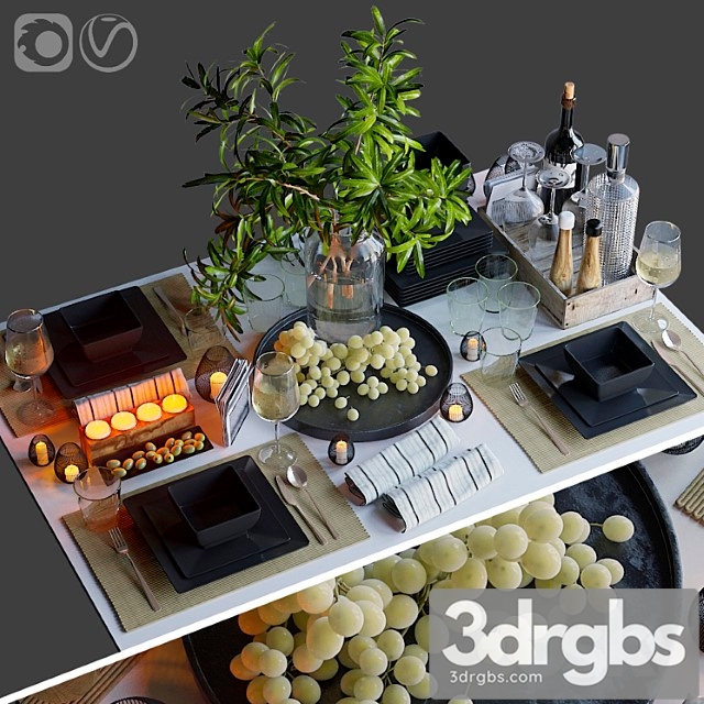 Table Setting 34 3dsmax Download
