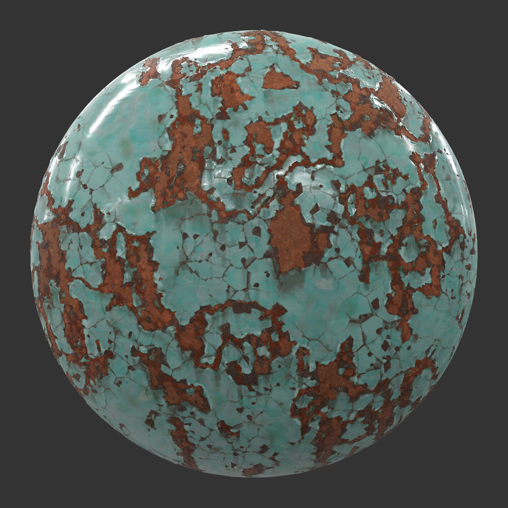 PBR TEXTURES – FULL OPTION – Chipped Paint  – 161 - thumbnail 2
