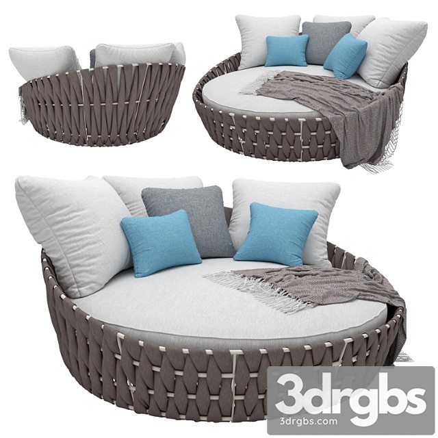 Tosca daybed 2 3dsmax Download - thumbnail 1