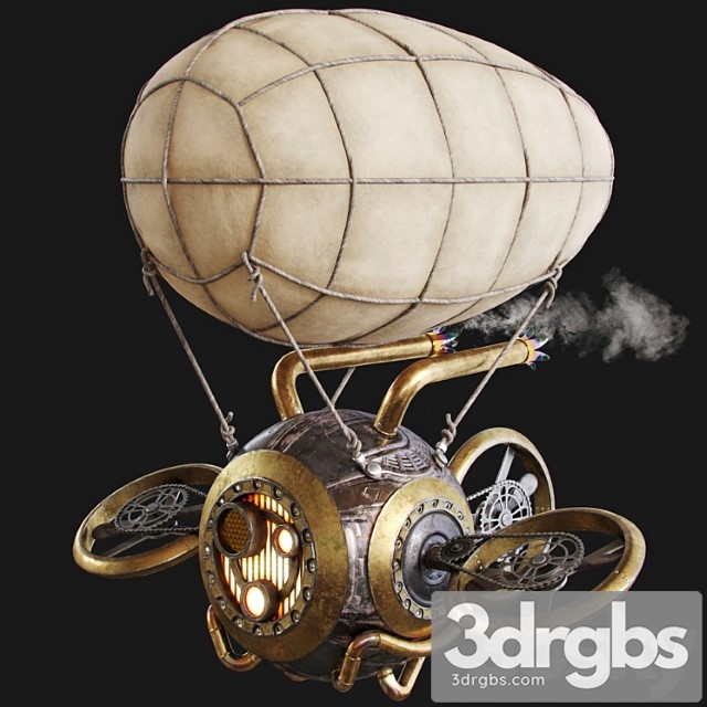 Steampunk drone 3dsmax Download