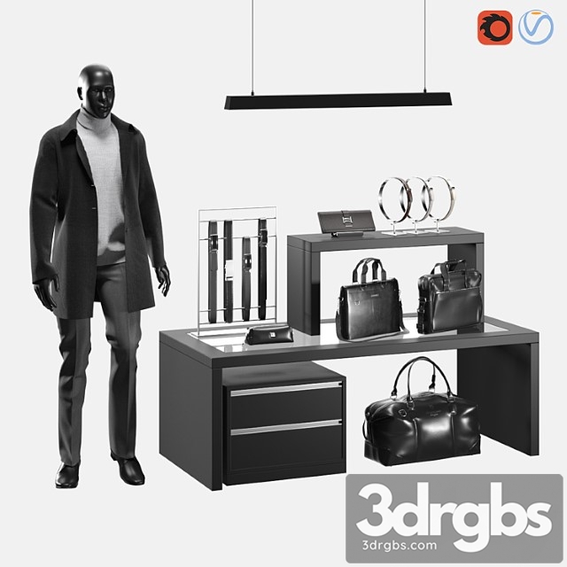 Accessories for boutique 2 3dsmax Download - thumbnail 1
