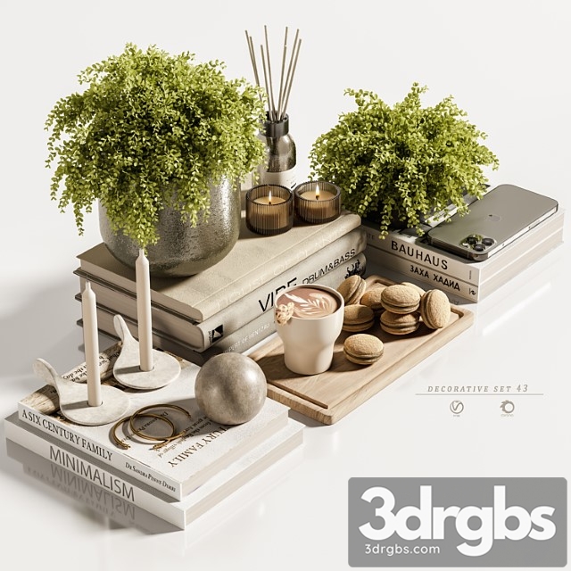 Decorative Set 51 2 3dsmax Download - thumbnail 1