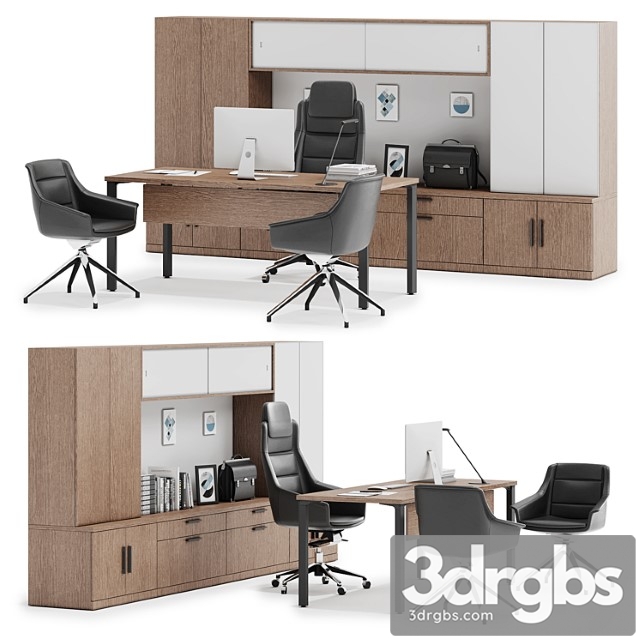 Herman miller canvas private office (v10) 2 3dsmax Download - thumbnail 1