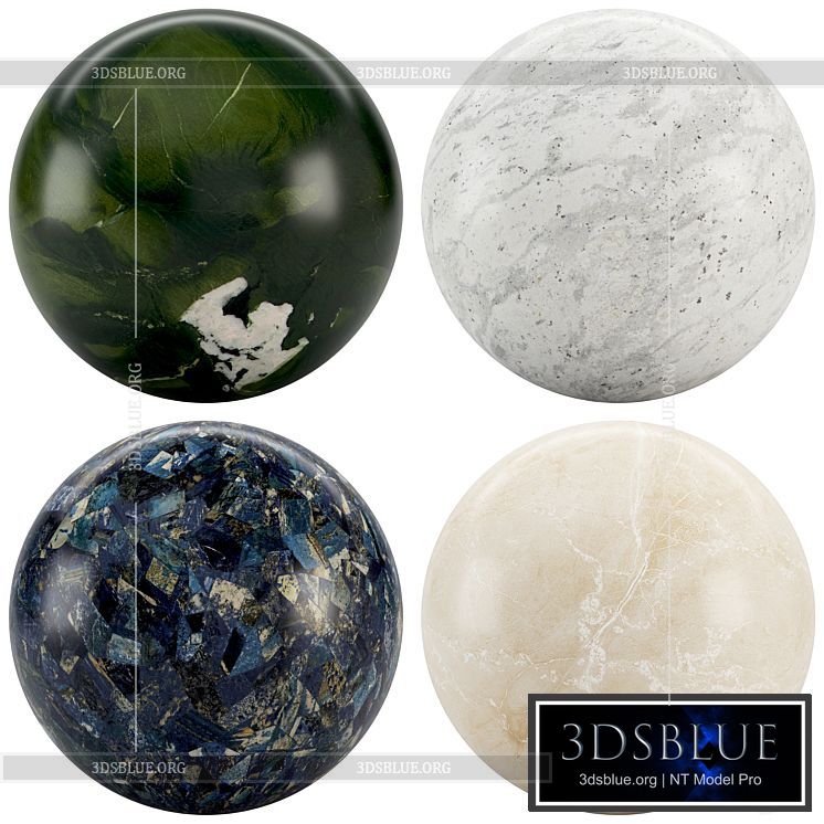 Collection Marble 78 3DS Max - thumbnail 3