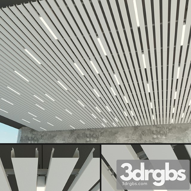 Suspended Ceiling River 8 3dsmax Download - thumbnail 1