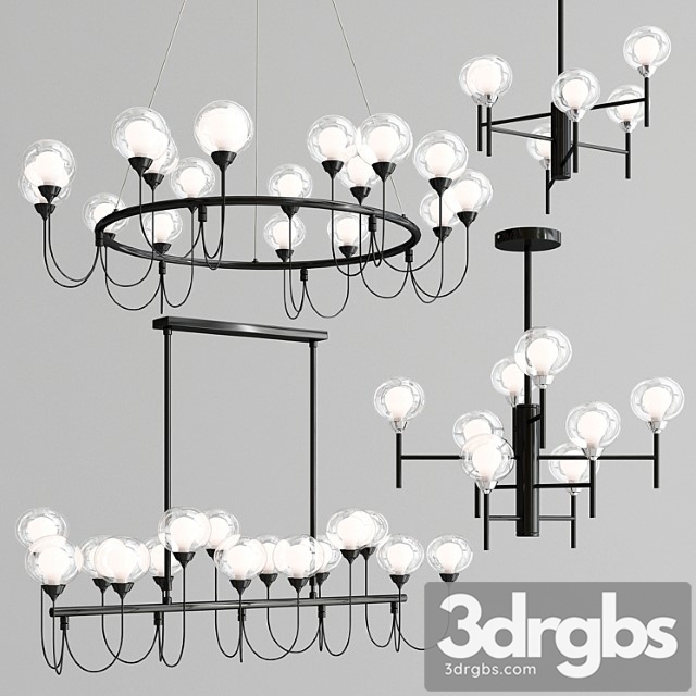Demarkt chandelier bremen collection light 3dsmax Download