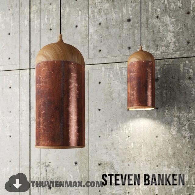 Copper Lamp by Steven Banken 3DS Max - thumbnail 3