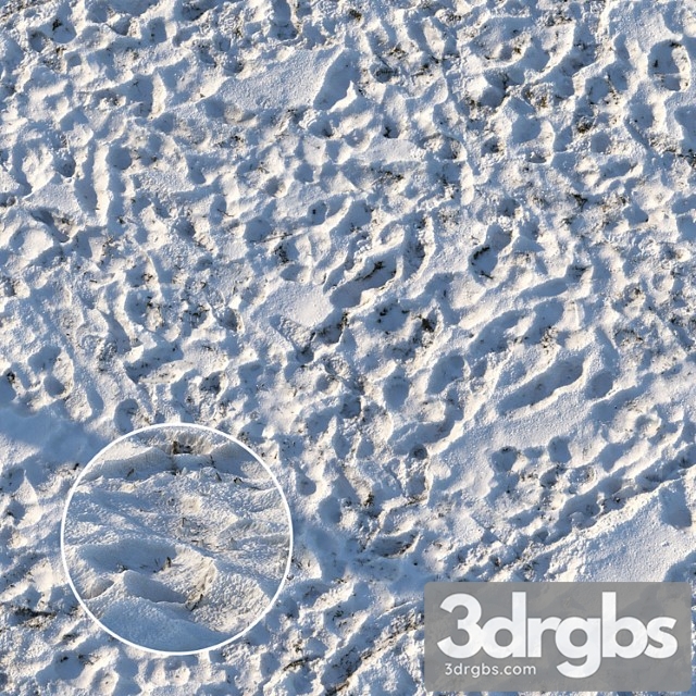 Grass under the snow (material) 3dsmax Download - thumbnail 1