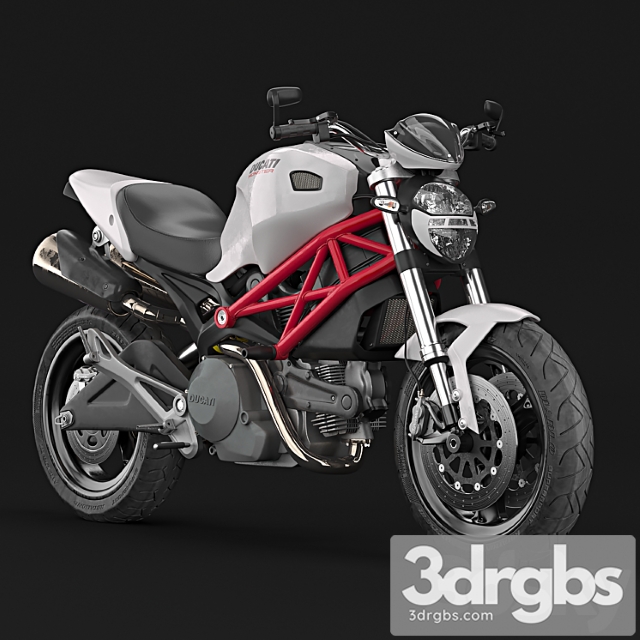 Ducati monster 696 3dsmax Download - thumbnail 1