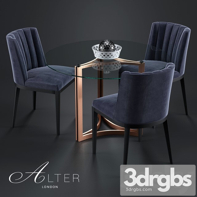 Bespoke Dining Chair 418 3dsmax Download