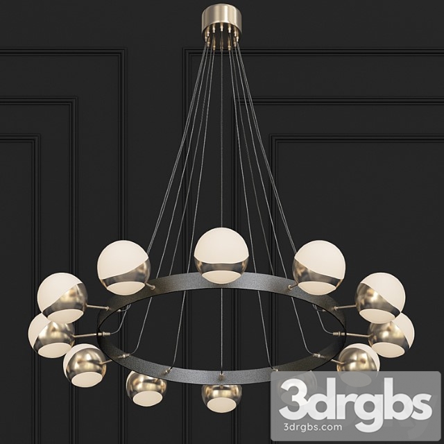 Impressive italian chandelier 3dsmax Download - thumbnail 1