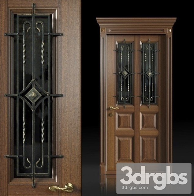 Wood and Iron Doors 3dsmax Download