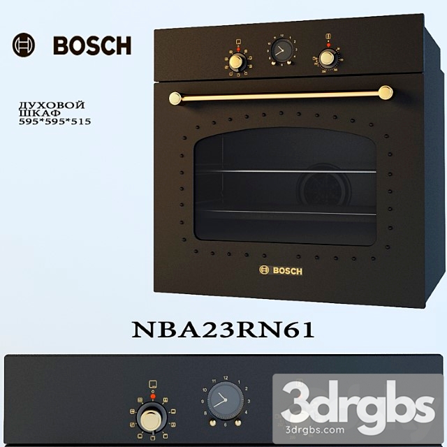 Dukhovka Bosch Hba 23rn61 3dsmax Download - thumbnail 1
