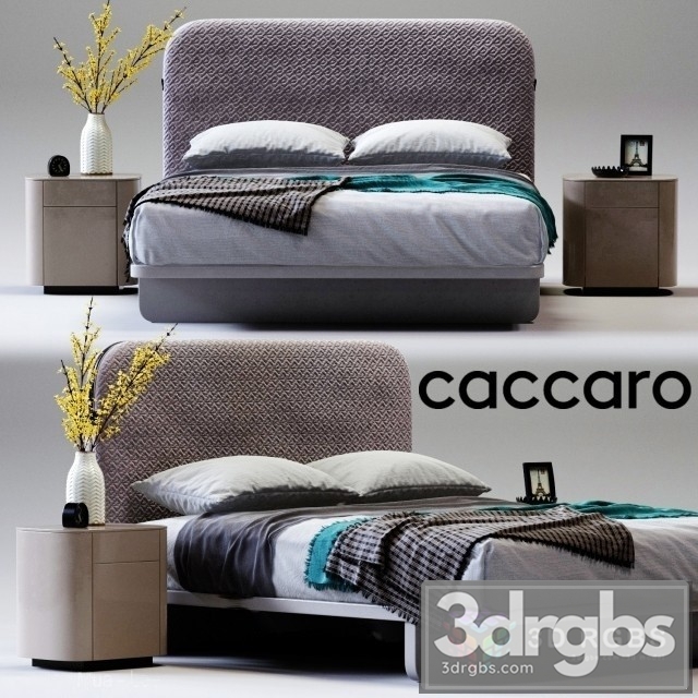 Bag Caccaro Bed 3dsmax Download - thumbnail 1