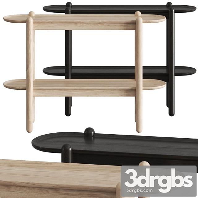 Karpenter east console tables 2 3dsmax Download - thumbnail 1