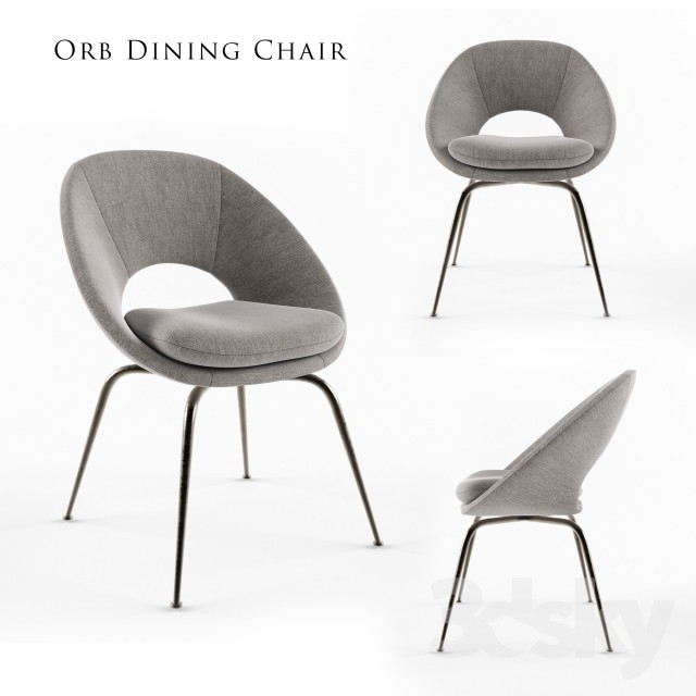 Orb Dining Chair 3DS Max - thumbnail 3