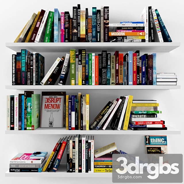 Book collection 3dsmax Download - thumbnail 1