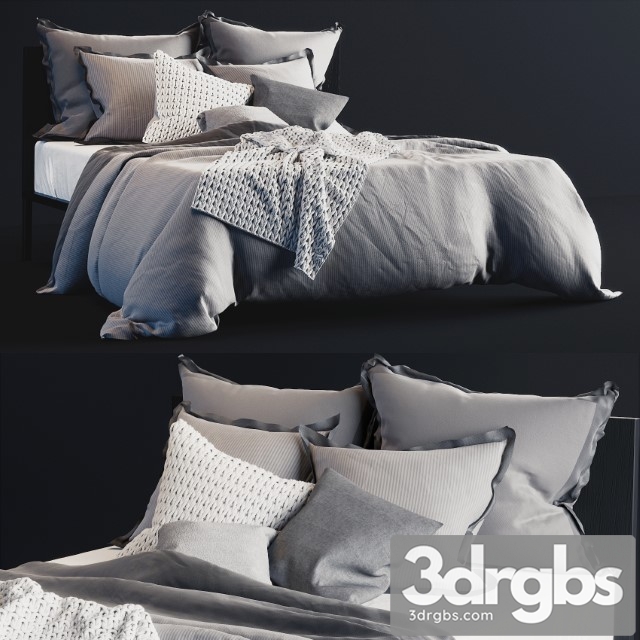 Bed Linen 1 3dsmax Download - thumbnail 1