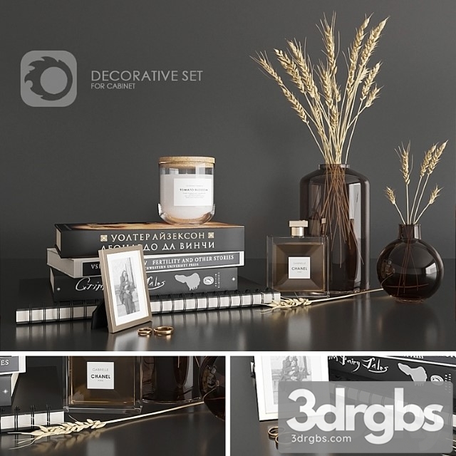 Decorative Set 1 2 3dsmax Download - thumbnail 1